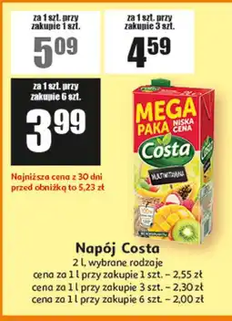 Auchan Napój Costa oferta