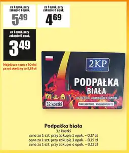 Auchan Podpałka biała 2KP oferta