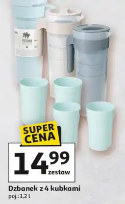 Auchan Dzbanek z 4 kubkami oferta