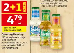 Auchan Dressing Develey 250 ml, wybrane rodzaje oferta