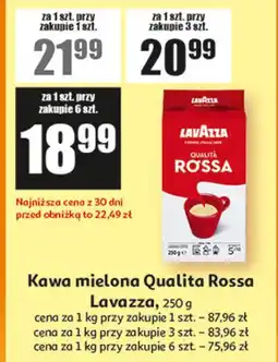 Auchan Kawa mielona Qualita Rossa Lavazza oferta
