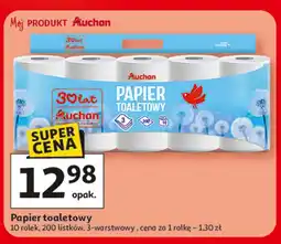 Auchan Papier toaletowy oferta
