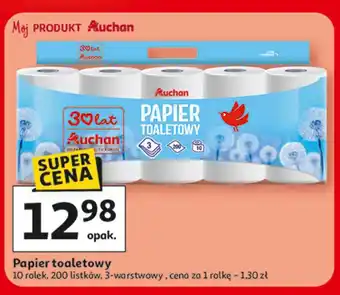 Auchan Papier toaletowy oferta