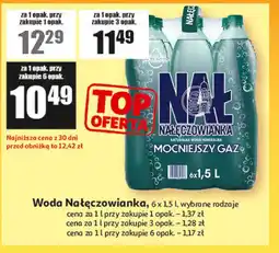 Auchan Woda Nałęczowianka oferta