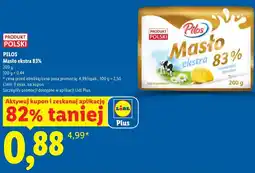 Lidl Masło ekstra 83% oferta
