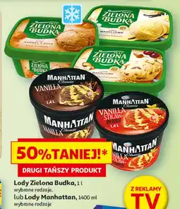 Auchan Lody Zielona Budka, Lody Manhattan oferta