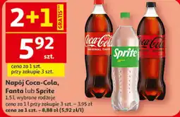 Auchan Napój Coca-Cola, Fanta lub Sprite oferta