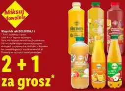 Lidl Wszystkie soki SOLEVITA oferta