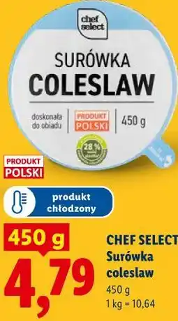 Lidl Chef Select Surówka Coleslaw oferta