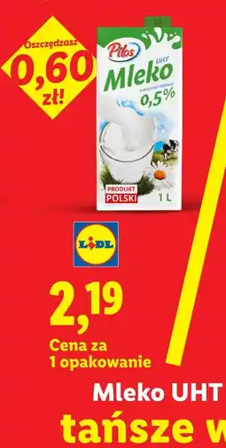 Lidl Mleko UHT 0,5% oferta