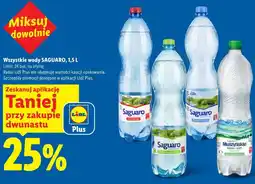 Lidl Wszystkie wody SAGUARO oferta