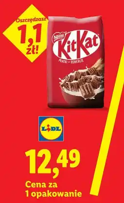 Lidl Płatki śniadaniowe KitKat Nestlé oferta