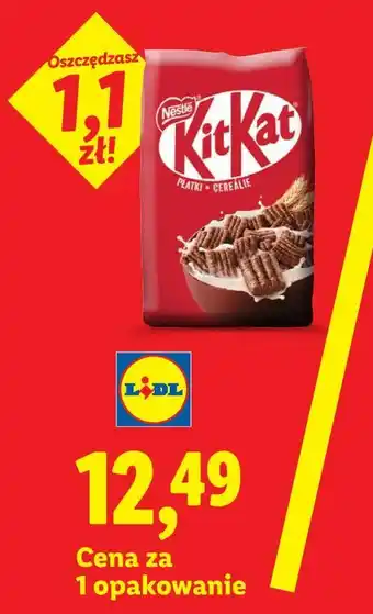 Lidl Płatki śniadaniowe KitKat Nestlé oferta