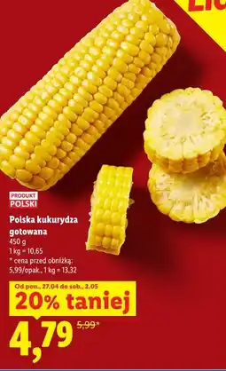 Lidl Polska kukurydza gotowana oferta