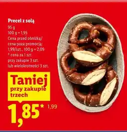 Lidl Precel z solą oferta