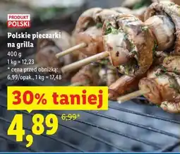 Lidl Polskie pieczarki na grilla oferta