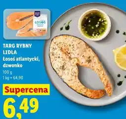 Lidl Łosoś atlantycki, dzwonko TARG RYBNY LIDLA oferta