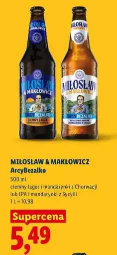 Lidl MIŁOSŁAW & MAKŁOWICZ ArcyBezalko oferta