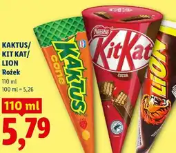 Lidl KAKTUS/KIT KAT/LION Rożek oferta