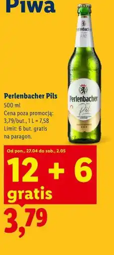 Lidl Perlenbacher Pils oferta