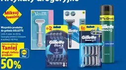Lidl Wszystkie produkty do golenia GILLETTE oferta