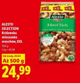 Lidl Królewska mieszanka orzechów, XXL ALESTO SELECTION oferta