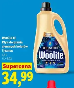 Lidl WOOLITE Płyn do prania ciemnych kolorów i jeansu oferta
