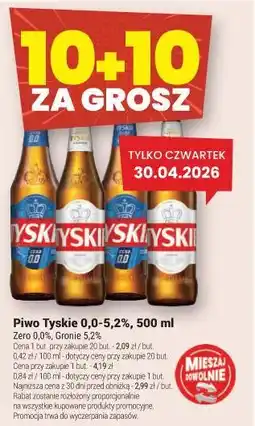 Twój Market Piwo Tyskie oferta