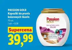 Lidl PASSION GOLD Kapsułki do prania kolorowych tkanin oferta