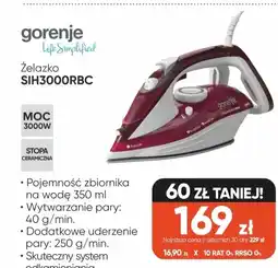 Max Elektro Żelazko Gorenje oferta