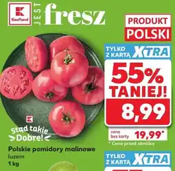 Kaufland Pomidory malinowe polskie luzem oferta