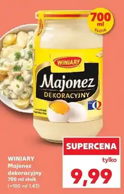 Kaufland Majonez dekoracyjny Winiary oferta