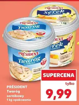 Kaufland Twaróg sernikowy Président oferta