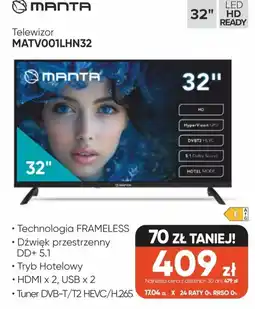 Max Elektro Telewizor Manta oferta
