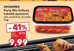 Kaufland Party Mix Grillowy Drobimex kubełek pyszności uda podudzia skrzydła oferta
