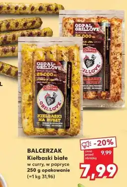 Kaufland Kiełbaski białe w papryce Balcerzak oferta