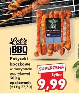 Kaufland Patyczki boczkowe w marynacie paprykowej Let's BBQ oferta