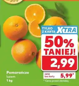 Kaufland Pomarańcze luzem oferta