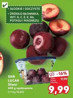 Kaufland Śliwki San Lucar oferta