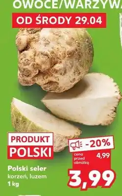 Kaufland Seler korzeń luzem polski oferta