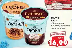Kaufland Lody Dione Chocolate Hazelnut oferta