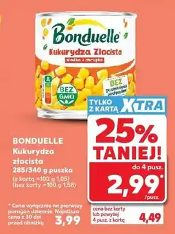Kaufland Kukurydza złocista Bonduelle oferta