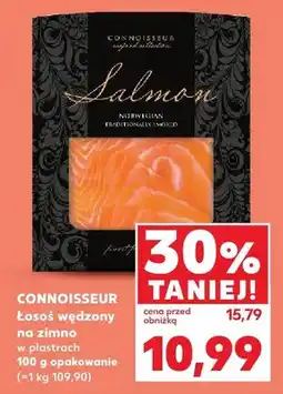 Kaufland Łosoś wędzony na zimno w plastrach Connoisseur oferta