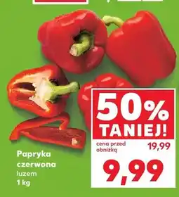 Kaufland Papryka czerwona luzem oferta