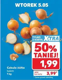 Kaufland Cebula żółta luzem oferta