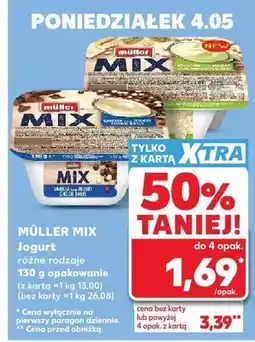 Kaufland Jogurt Müller Mix oferta
