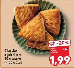 Kaufland Ciastko z jabłkiem oferta