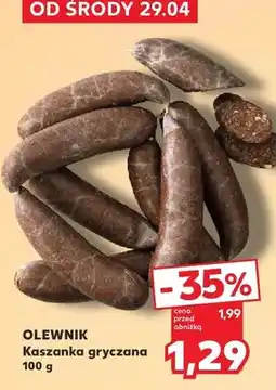Kaufland Kaszanka gryczana Olewnik oferta