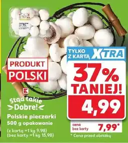 Kaufland Polskie pieczarki Stąd takie Dobre oferta