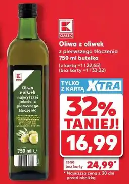 Kaufland Oliwa z oliwek z pierwszego tłoczenia K-Classic oferta